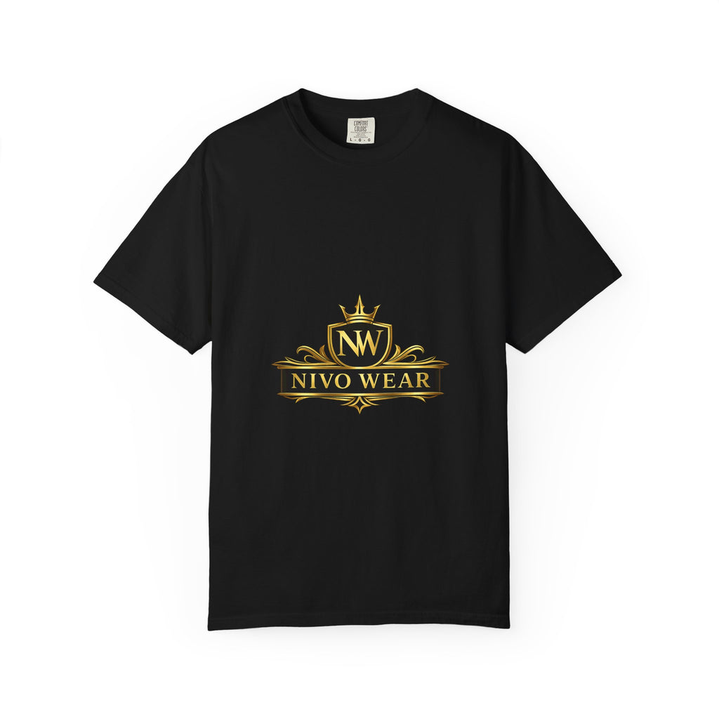 T-Shirt — Nivo Wear Gold Crest Logo Tee