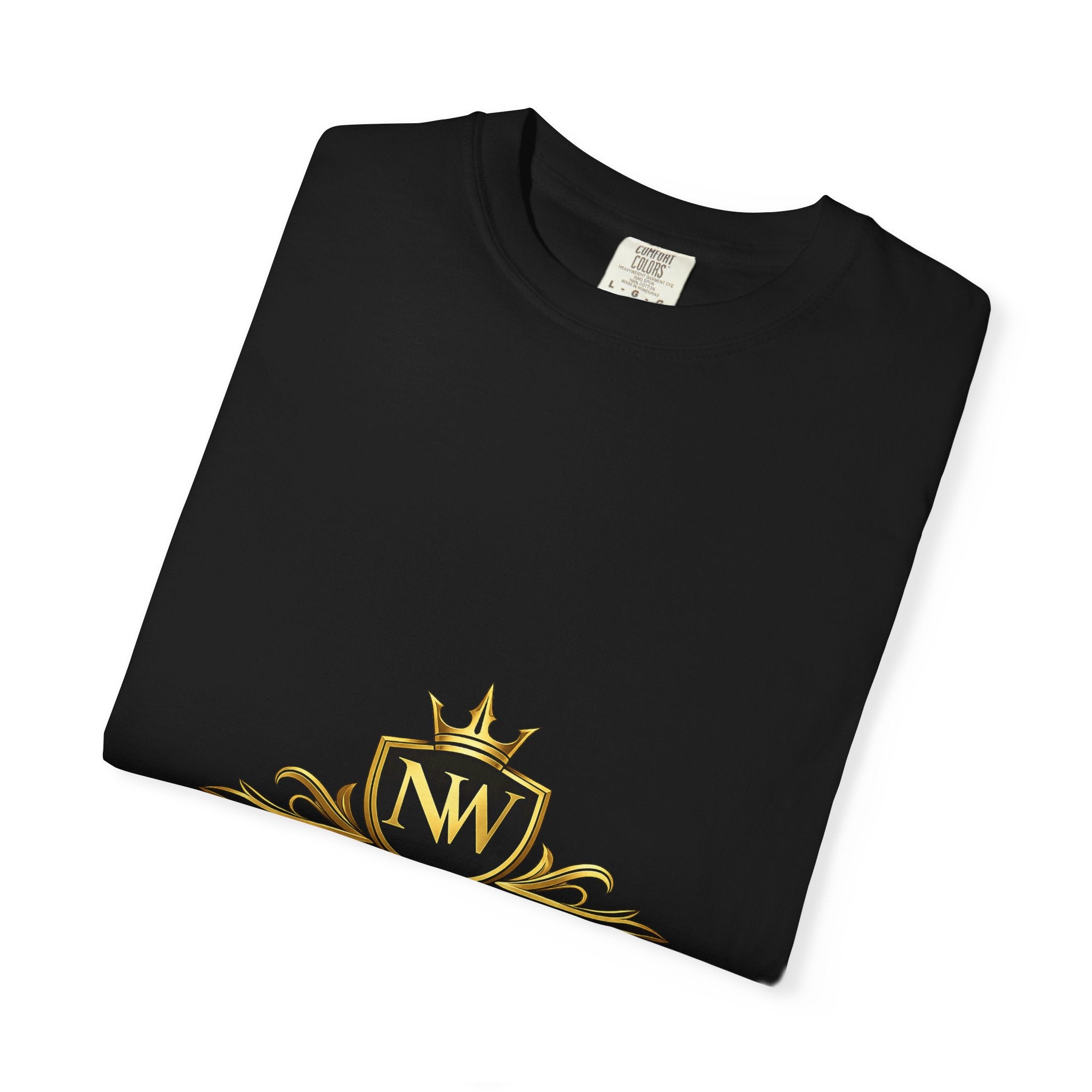 T-Shirt — Nivo Wear Gold Crest Logo Tee