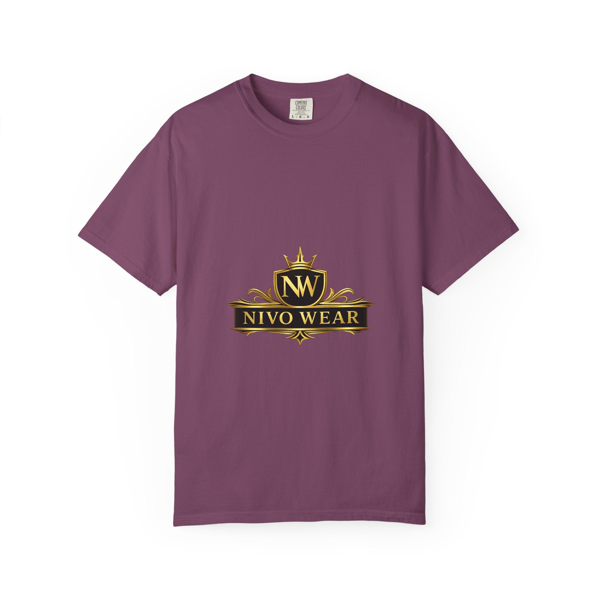 T-Shirt — Nivo Wear Gold Crest Logo Tee