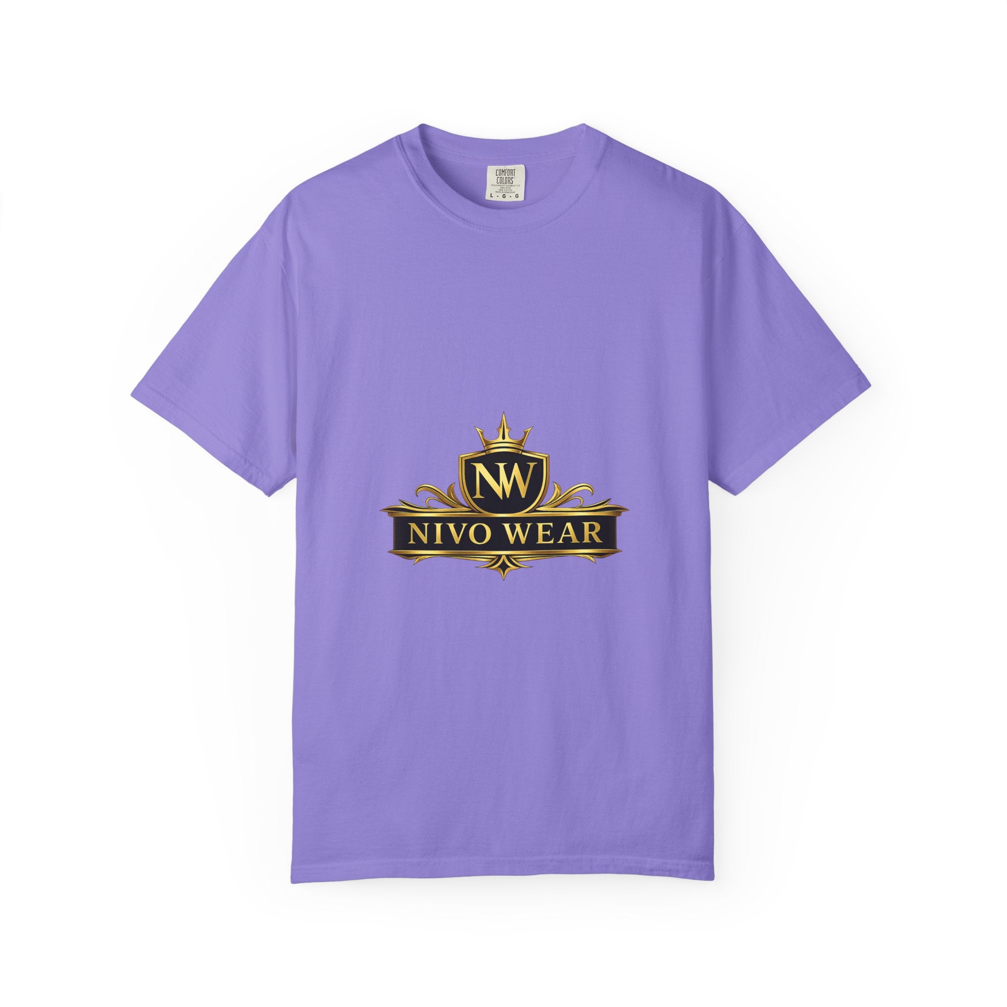 T-Shirt — Nivo Wear Gold Crest Logo Tee