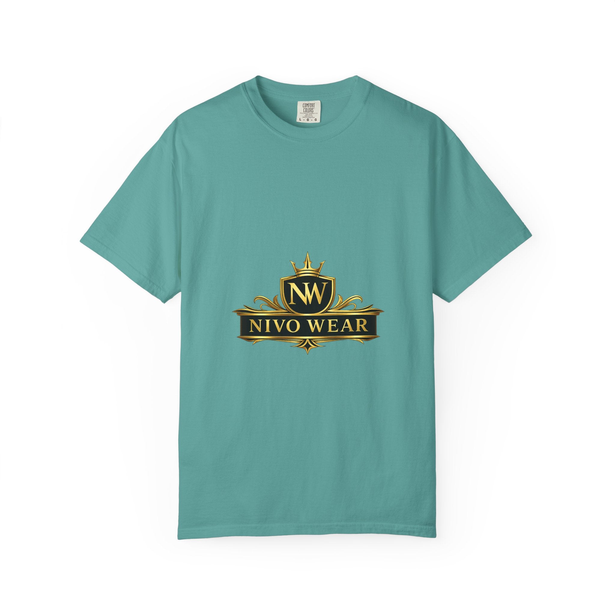 T-Shirt — Nivo Wear Gold Crest Logo Tee