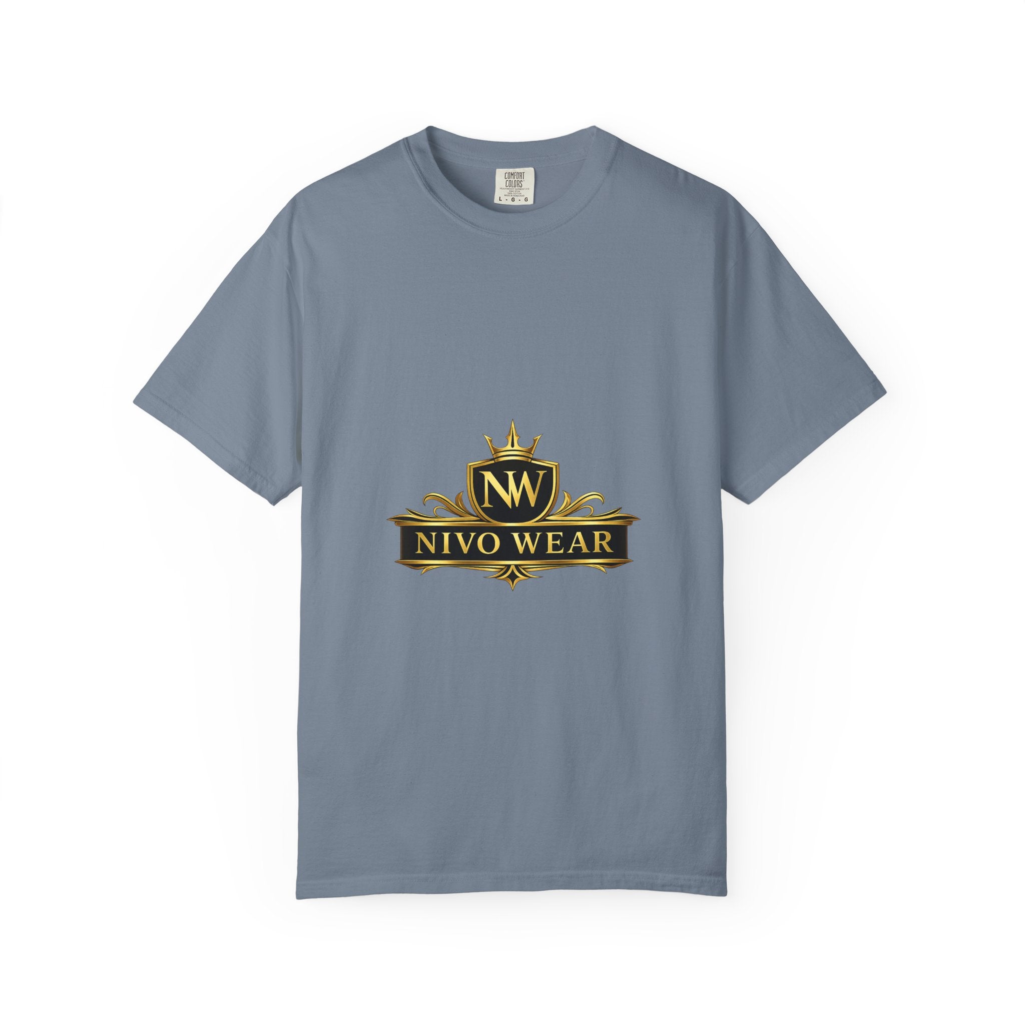 T-Shirt — Nivo Wear Gold Crest Logo Tee