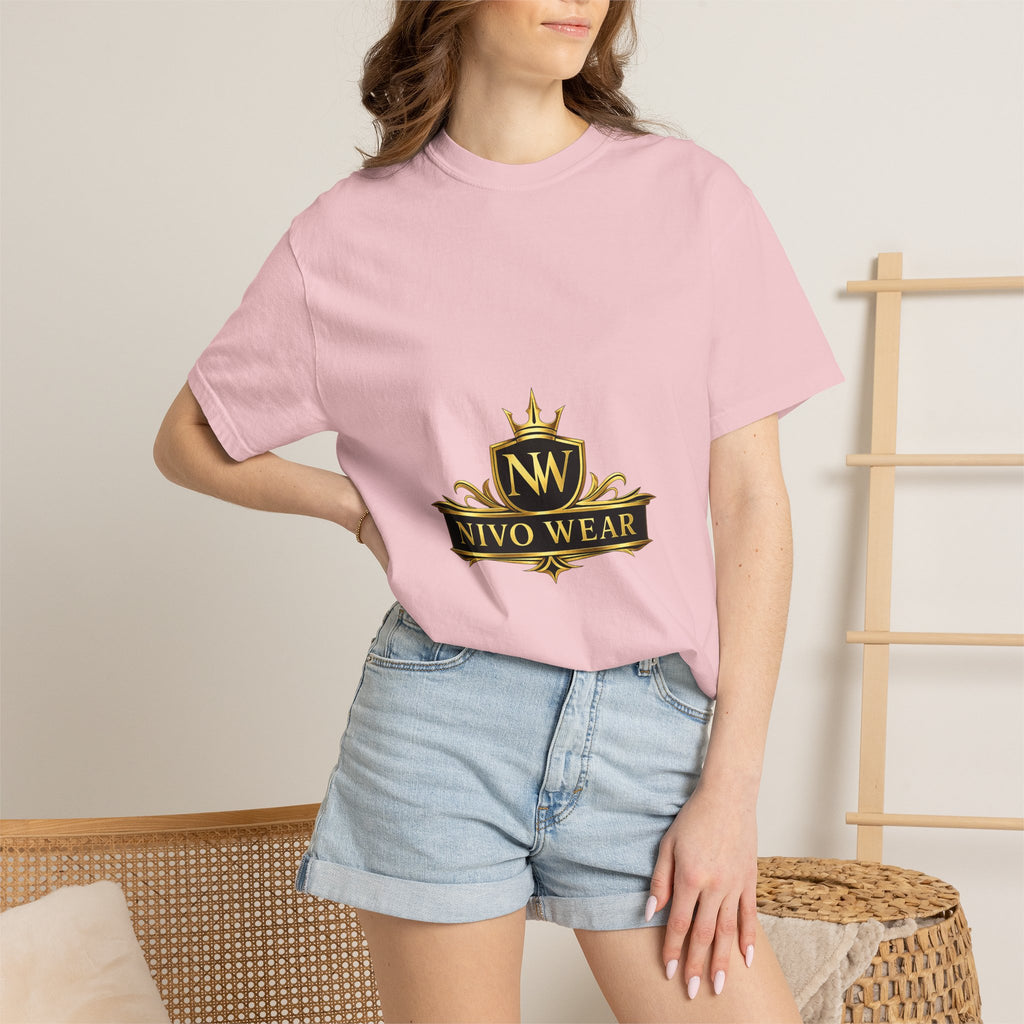 T-Shirt — Nivo Wear Gold Crest Logo Tee
