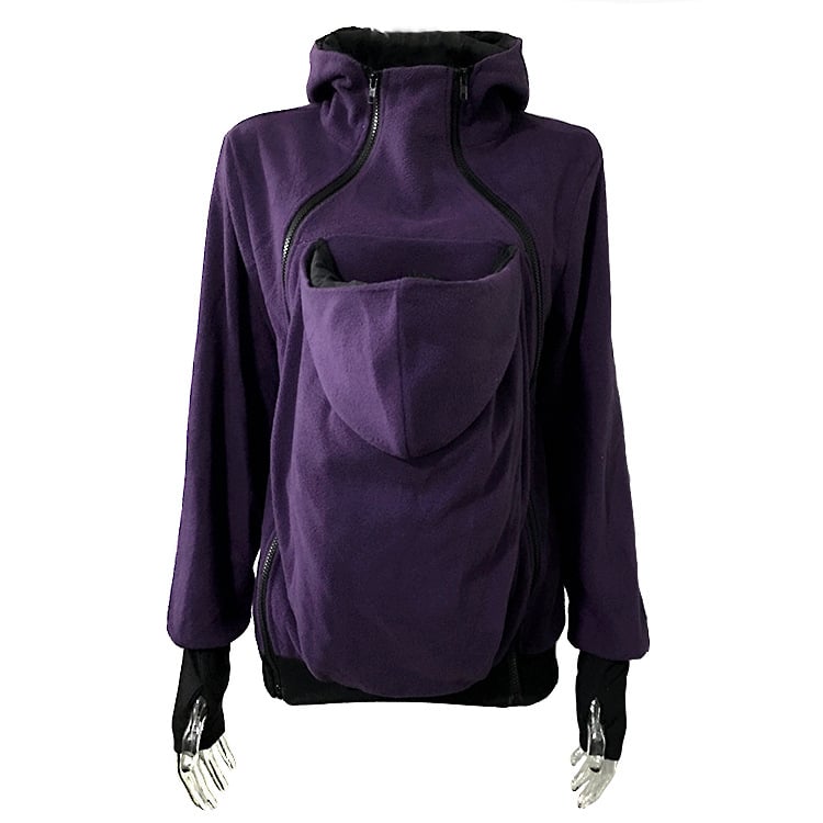 Three-in-One Multifunctional Mother Kangaroo Sweater Jacket