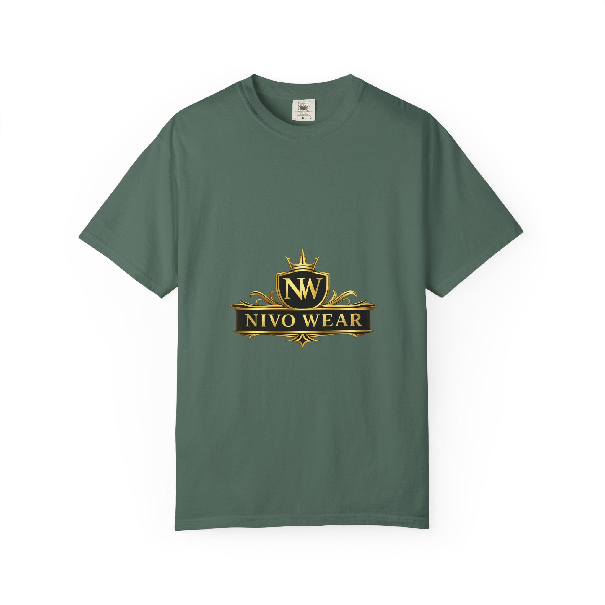 T-Shirt — Nivo Wear Gold Crest Logo Tee