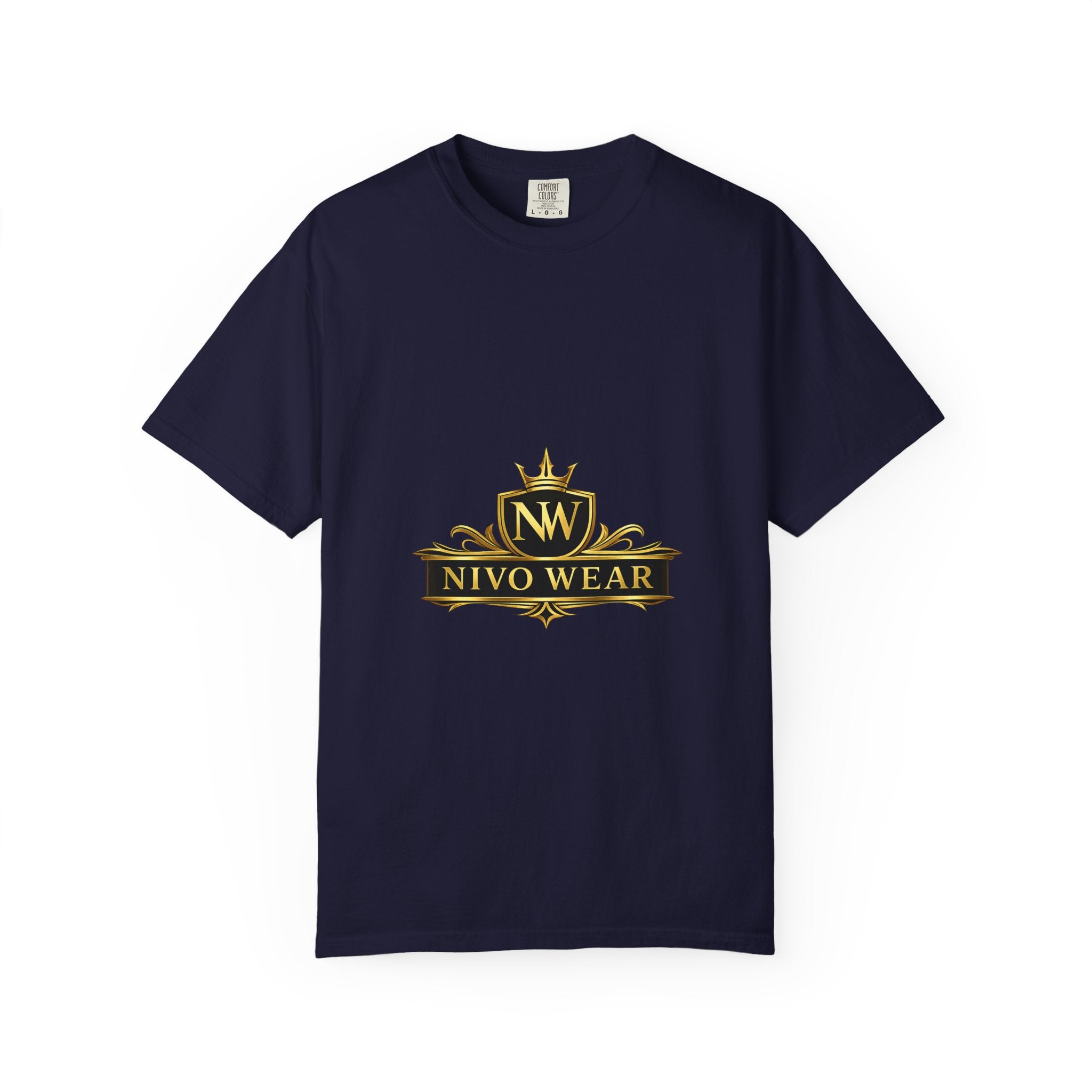 T-Shirt — Nivo Wear Gold Crest Logo Tee