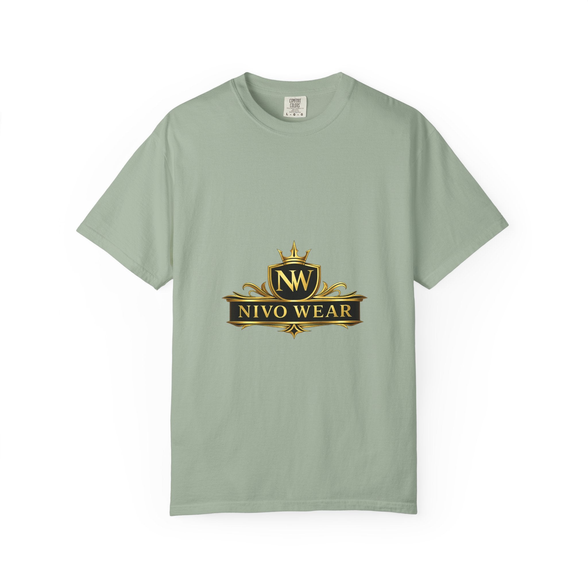 T-Shirt — Nivo Wear Gold Crest Logo Tee