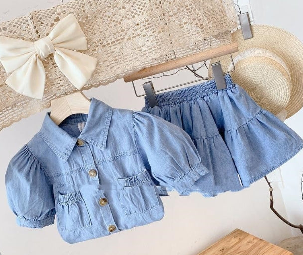 New Summer Two-Piece Set for Girls