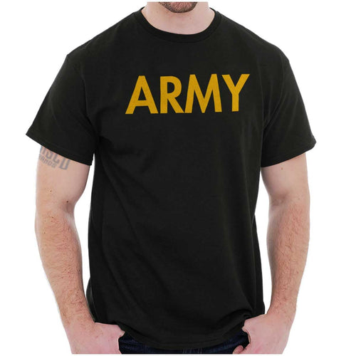 Army Military Physical Training PT Exercise Workout Graphic T Shirt